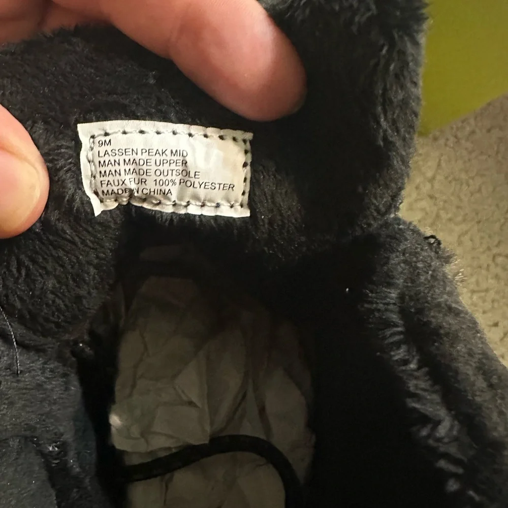 Eddie Bauer Black Winter & Rain Boots